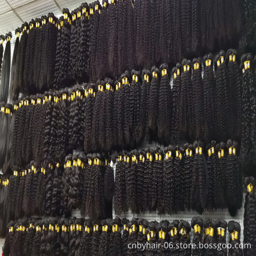 Wholesale 8A 10A 11A Virgin Cuticle Aligned Human Hair Bundles Custom Logo And Satin Bag